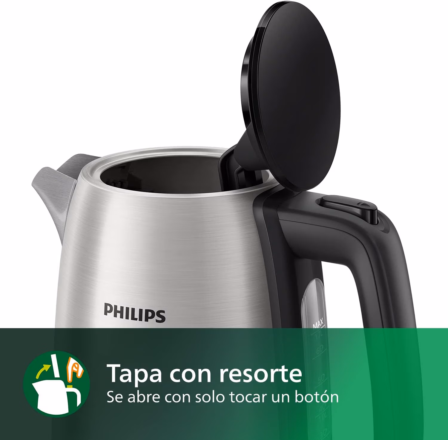 Metal Kettle 17 L 2200 W HD935092 GreyBlack - Image 6