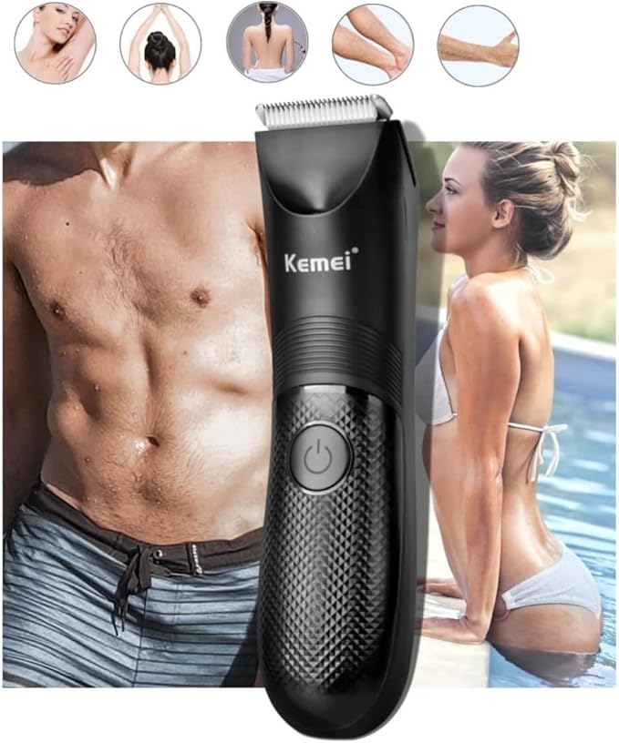 Professional Secret Trimmer KM-1838 for men and women, Waterproof IPX7, Washable 100% - Image 2