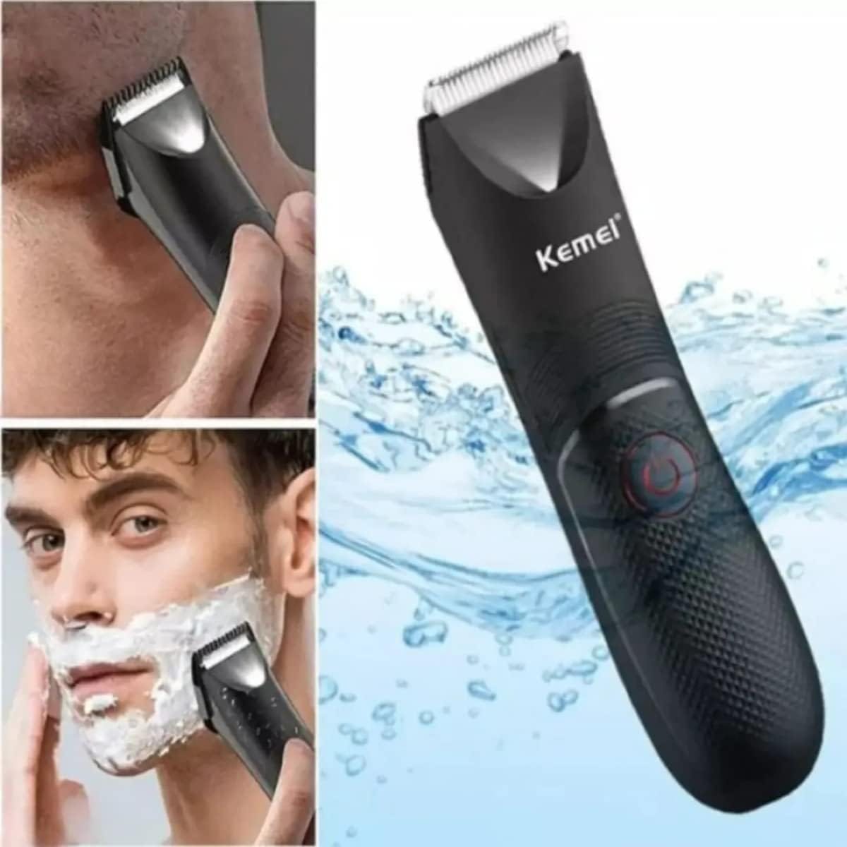 Professional Secret Trimmer KM-1838 for men and women, Waterproof IPX7, Washable 100% - Image 5