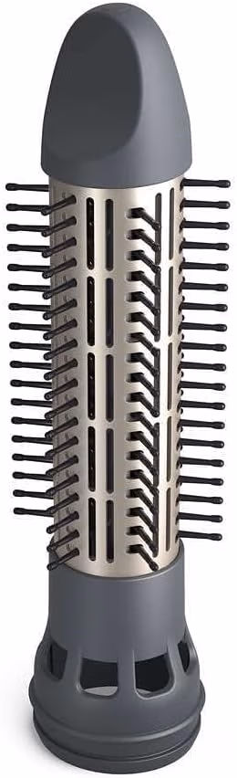 Philips 7000 Series Air Styler, Rotating ThermoBrush for more volume and defined hair styling, 2 attachments, 1000W, White/Gray - BHA710/13 - Image 4