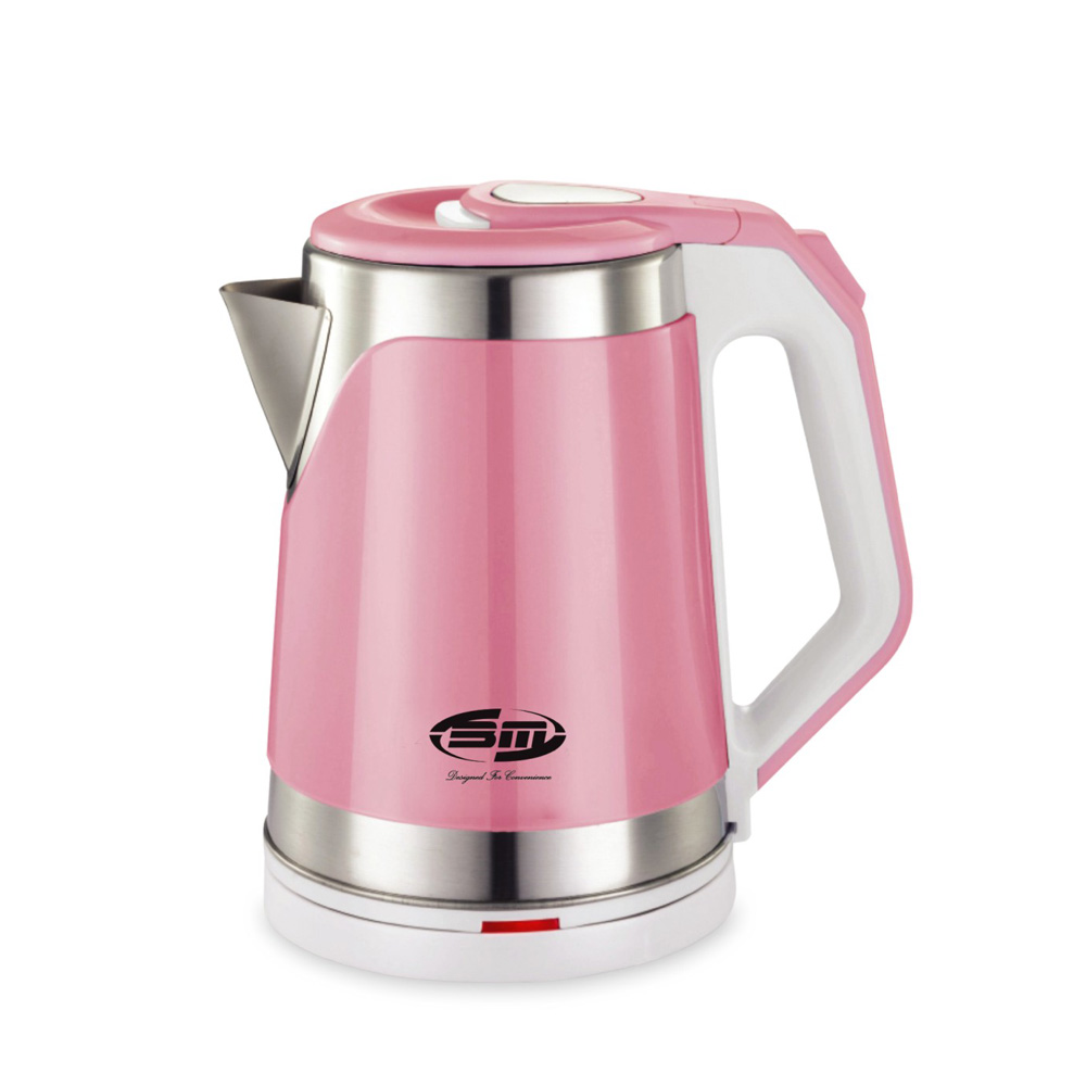 BM Cordless  Kettle 2.0L Pink BM-8044