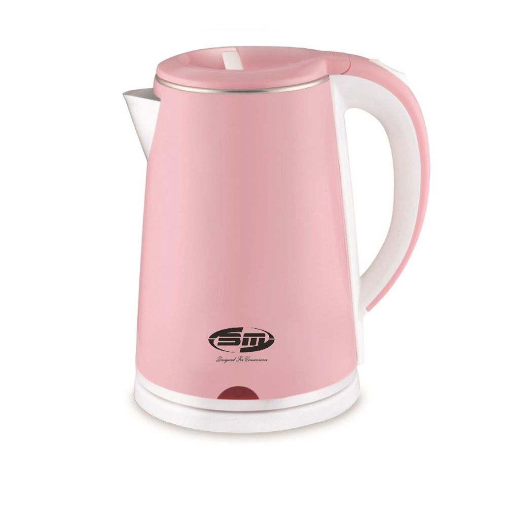 BM Cordless Kettle 2L Pink BM-8045