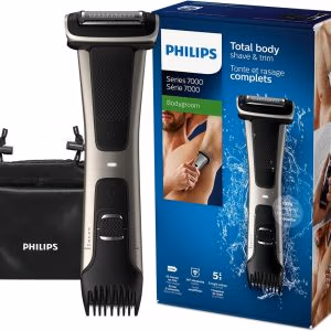 Showerproof Bodygroom series 7000 BG7025/13, 2 Years Warranty Multicolour 6.5*24.4*14cm
