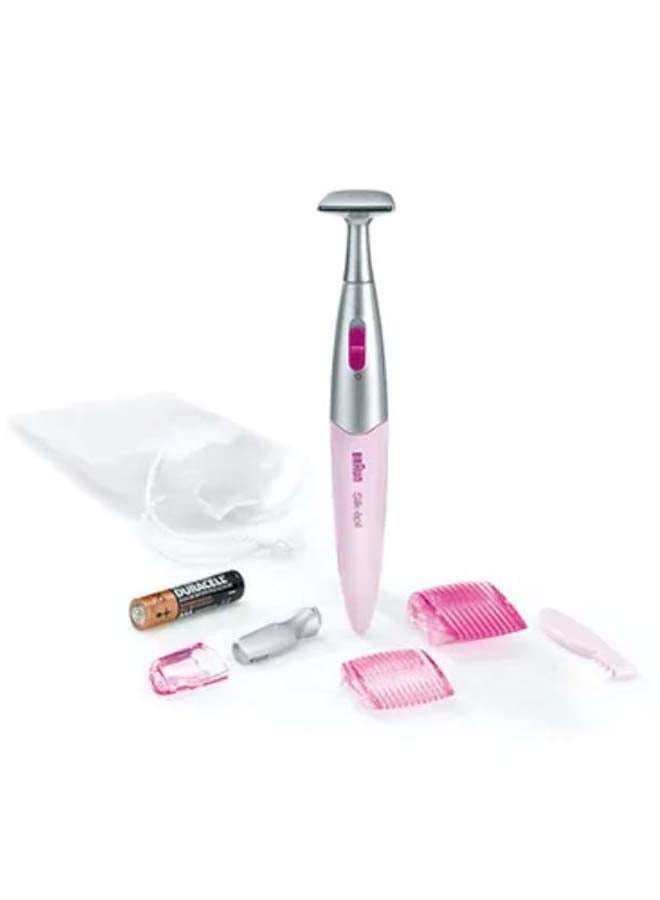3 In1 Silk-Epil Bikini Trimmer FG 1100SD Pink/Silver/White