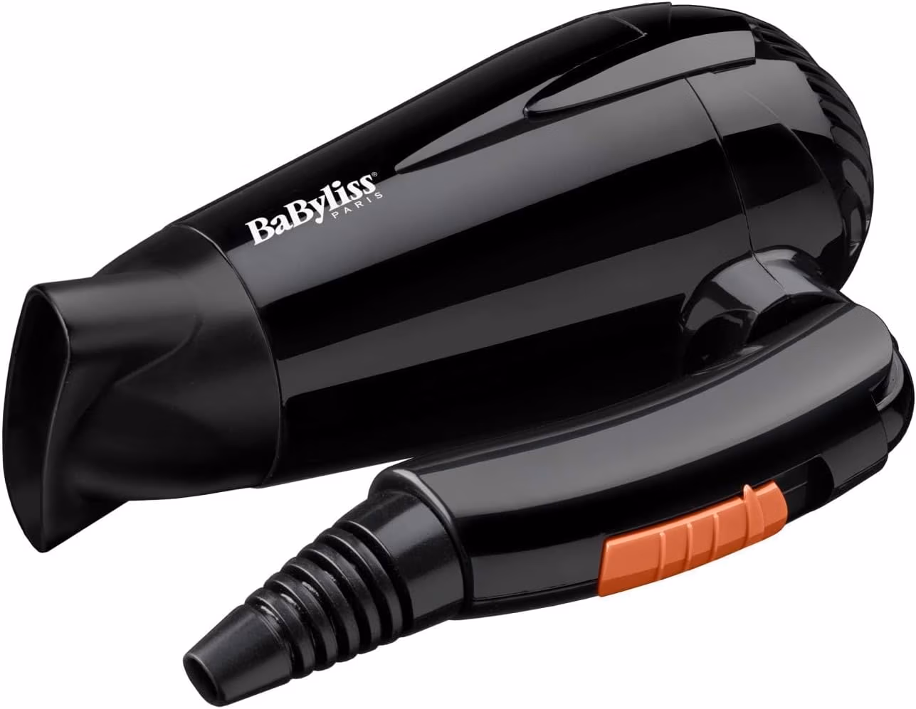 BaByliss Hair Dryer, Powerful 2000w Drying Performance With Dual Voltage For Travel Convenience, 2 Heat And Speed Settings With Fast Drying Time, Lightweight And Portable Design, 5344SDE (Black ) - Image 3