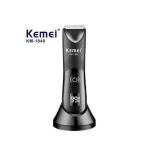 Kemei Body Hair Trimmer with Ergonomic Design for Smooth Grooming KM 1840