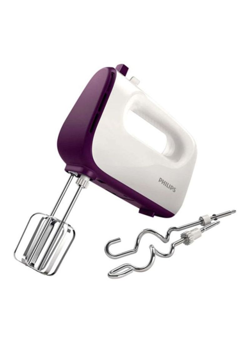 Electic Hand Mixer 400W 400 W HR374011 WhitePurple