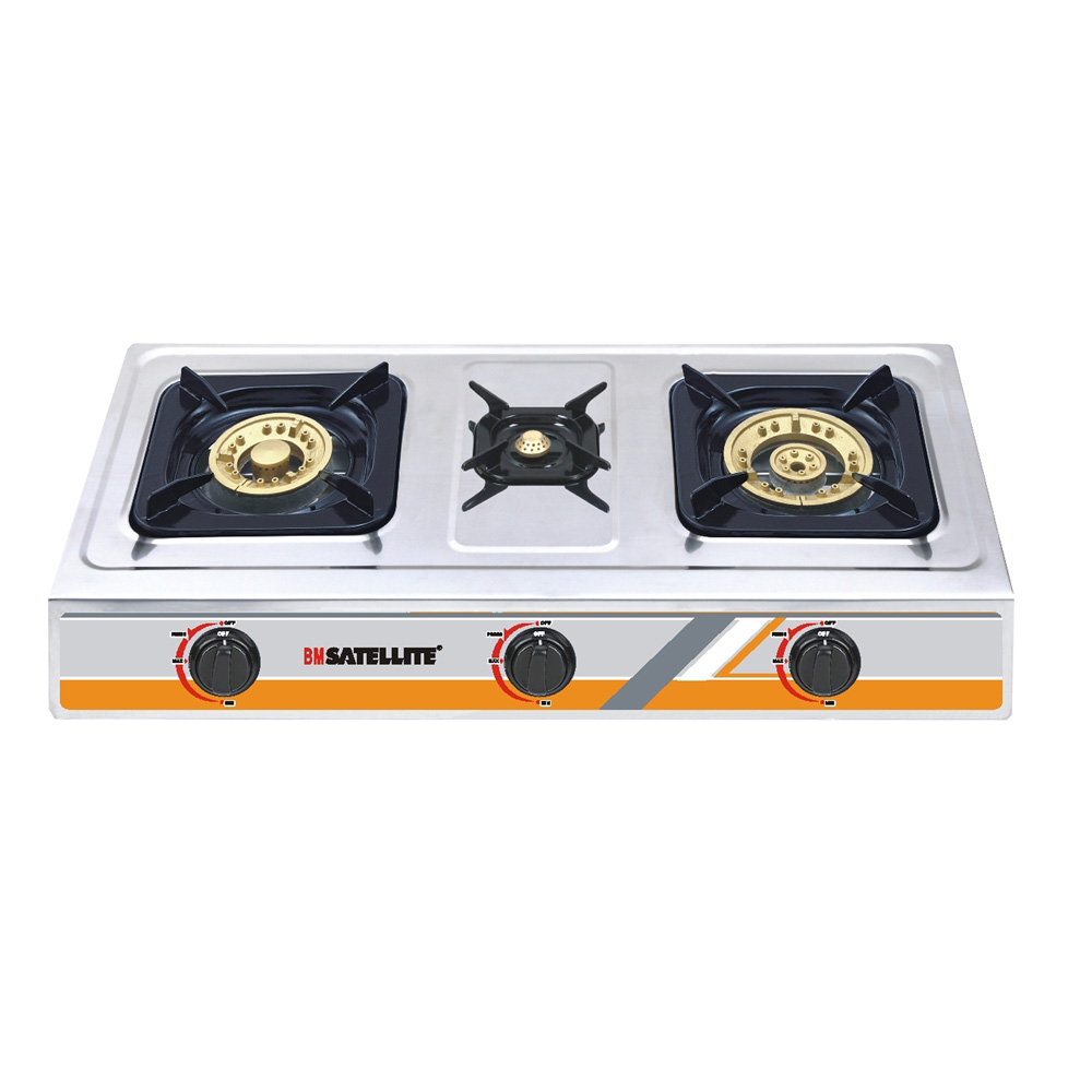 BM Satellite Triple Gas Burner NS-302