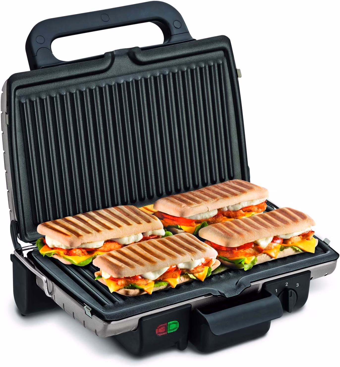 Tefal Grill, Ultra Compact Barbecue / Bbq Grill, 1700 Watts, Silver , GC302B28 - Image 10