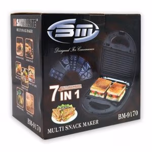 7-In-1 Non-Stick Multi Snacks Maker BM9170