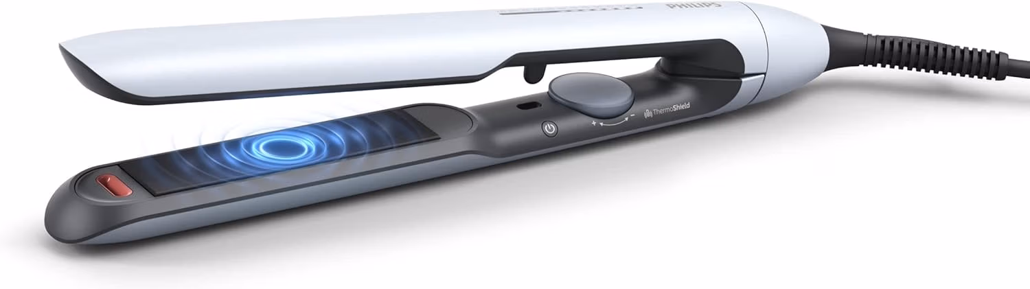 PHILIPS 5000 Series Straightener BHS520/03, Pale sky Blue